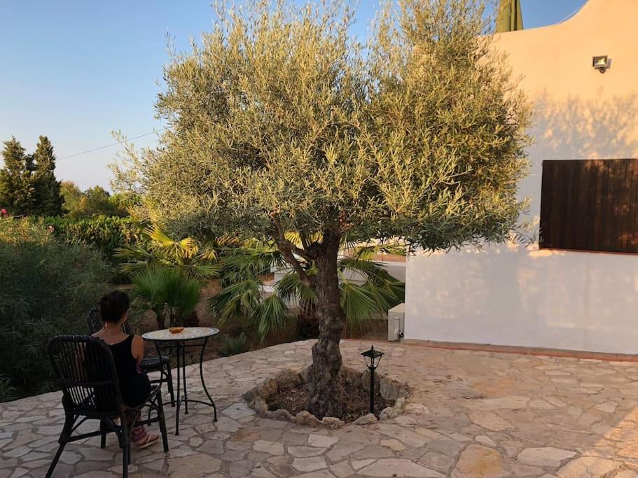 Вилла Casa En Ibiza Con Vistas Increibles En Es Figueral Экстерьер фото