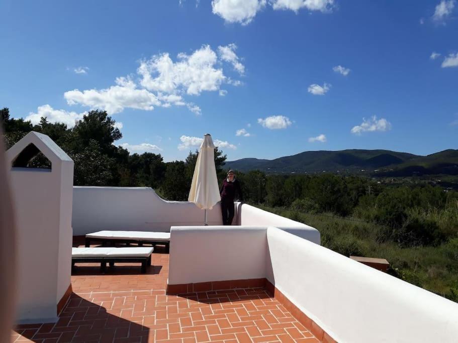 Вилла Casa En Ibiza Con Vistas Increibles En Es Figueral Экстерьер фото