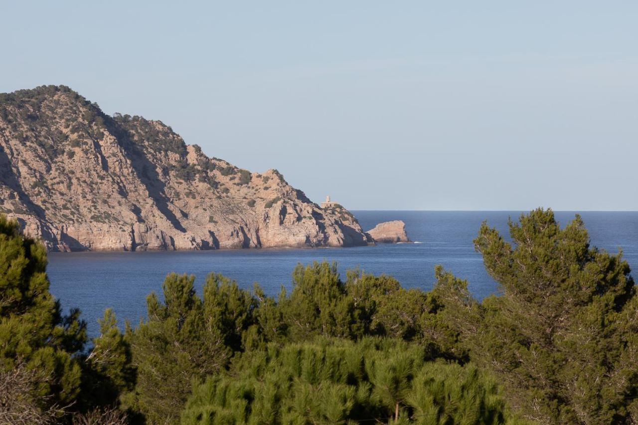 Вилла Casa En Ibiza Con Vistas Increibles En Es Figueral Экстерьер фото