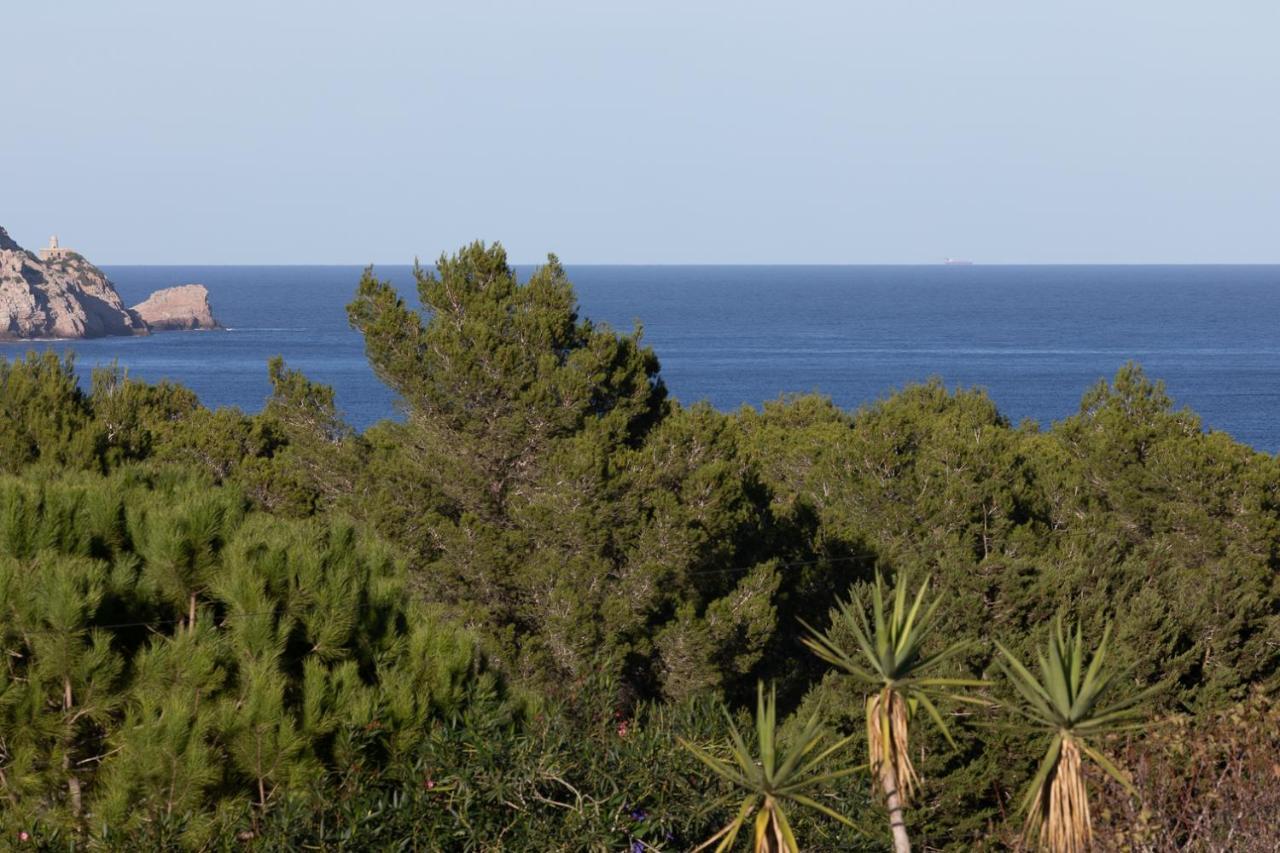 Вилла Casa En Ibiza Con Vistas Increibles En Es Figueral Экстерьер фото