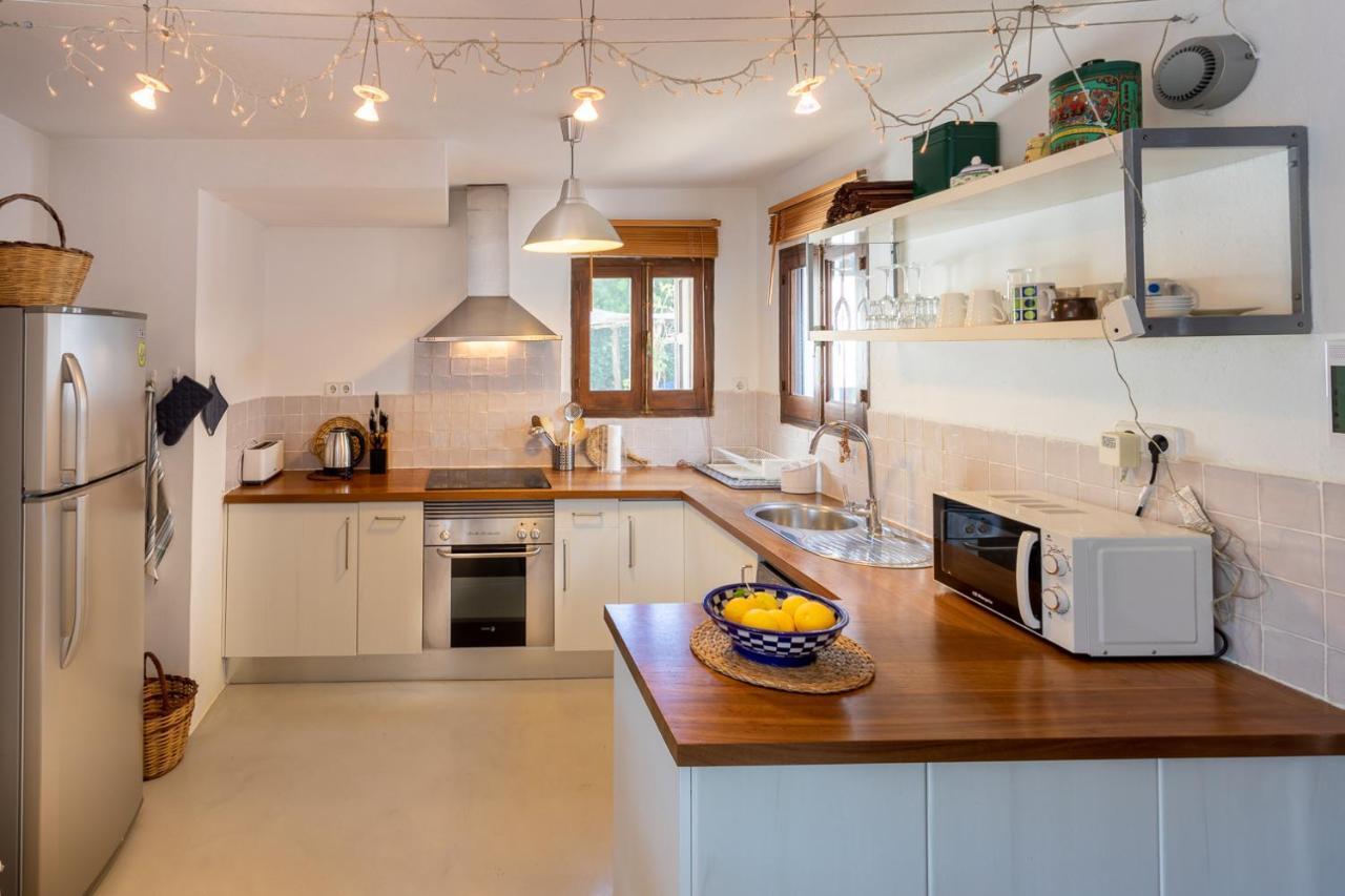 Вилла Casa En Ibiza Con Vistas Increibles En Es Figueral Экстерьер фото